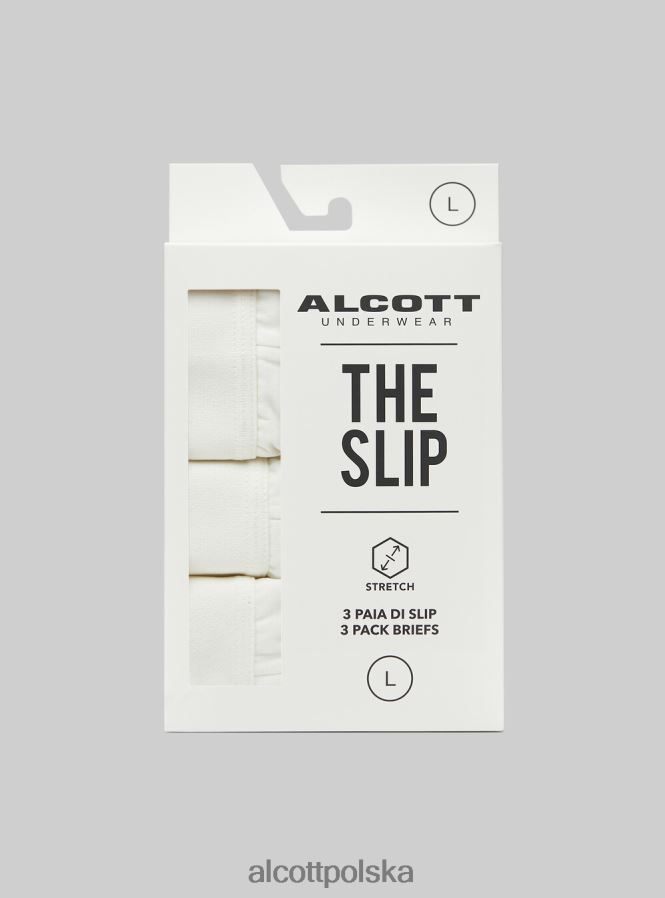 odzież Alcott zestaw 3 par fig bawełnianych ze stretchem bk1/mgy2/mgy1 mężczyźni 2TXFF61127