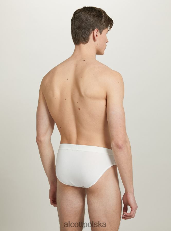 odzież Alcott zestaw 3 par fig bawełnianych ze stretchem bk1/mgy2/mgy1 mężczyźni 2TXFF61127