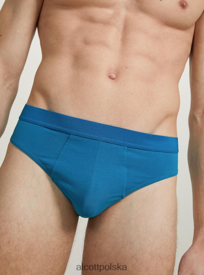 odzież Alcott zestaw 3 par fig bawełnianych ze stretchem bk1/mgy2/mgy1 mężczyźni 2TXFF6816