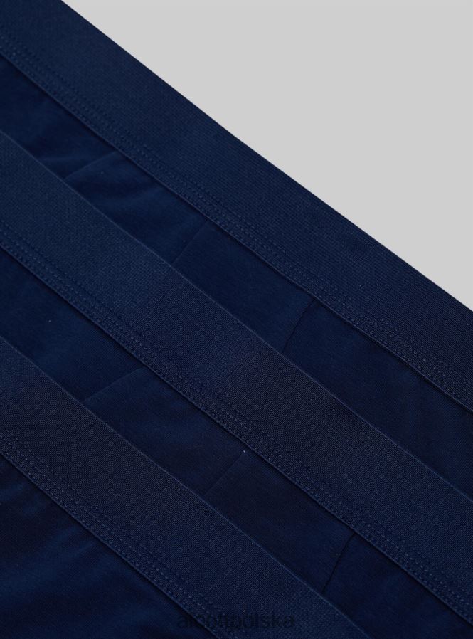 odzież Alcott zestaw 3 par fig bawełnianych ze stretchem bk1/mgy2/mgy1 mężczyźni 2TXFF6884