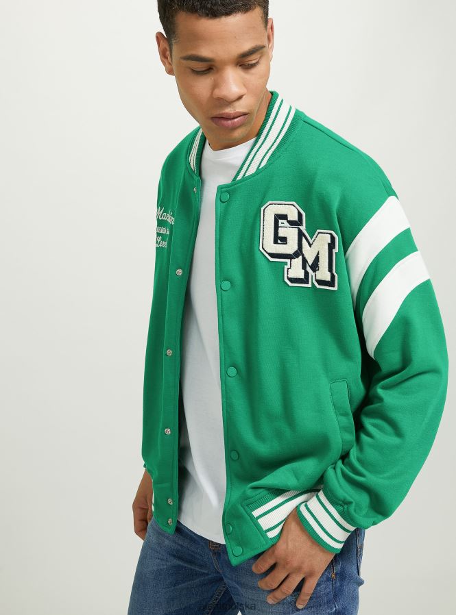 odzież Alcott Bomber College na znaczku gn2 zielone podłoże mężczyźni 2TXFF61051