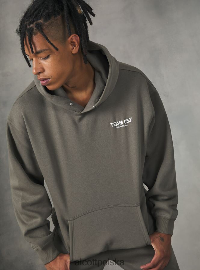 odzież Alcott bluza z nadrukiem drużyny 053 średni piasek sa2 mężczyźni 2TXFF61001