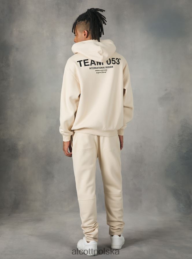 odzież Alcott bluza z nadrukiem drużyny 053 średni piasek sa2 mężczyźni 2TXFF61114