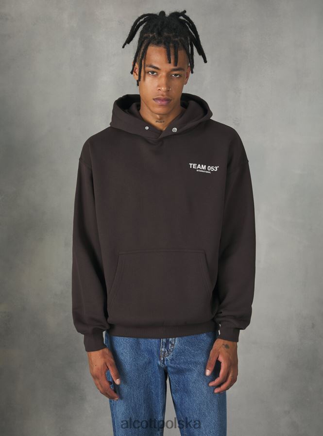 odzież Alcott bluza z nadrukiem drużyny 053 średni piasek sa2 mężczyźni 2TXFF6746