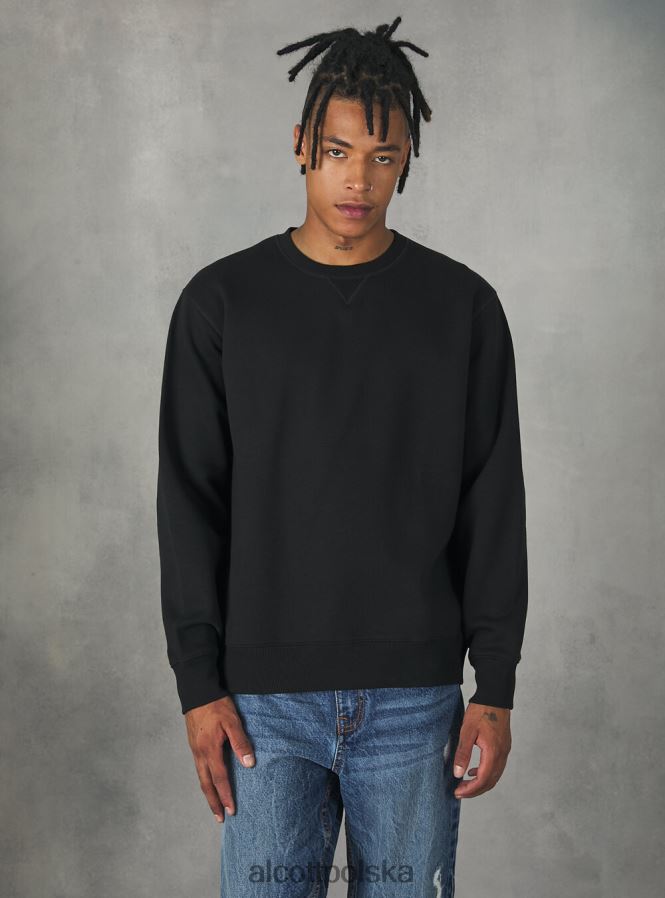 odzież Alcott bluza z okrągłym dekoltem wh2 biały mężczyźni 2TXFF61006