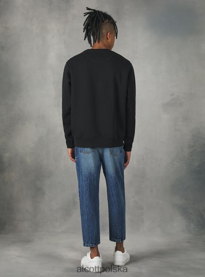 odzież Alcott bluza z okrągłym dekoltem wh2 biały mężczyźni 2TXFF61006