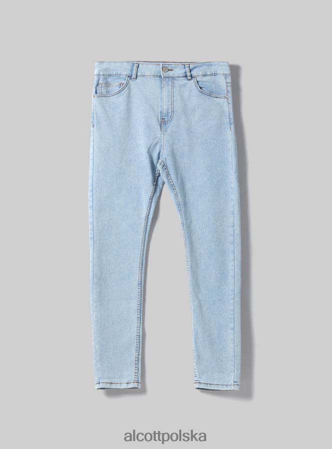 odzież Alcott Bardzo obcisłe dżinsy ze stretchem d003 średni niebieski mężczyźni 2TXFF6874