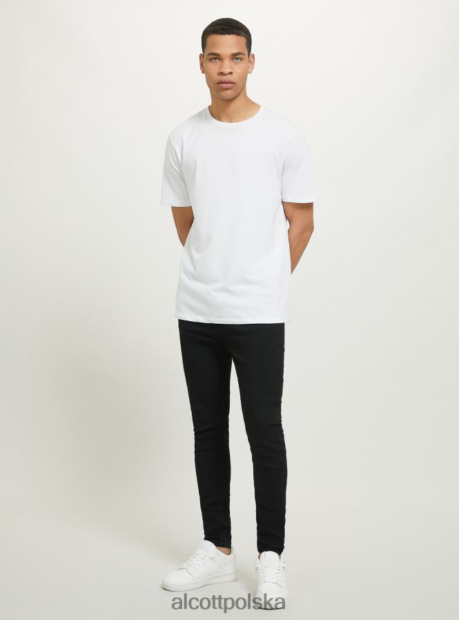 odzież Alcott Bardzo obcisłe dżinsy ze stretchem d003 średni niebieski mężczyźni 2TXFF6990