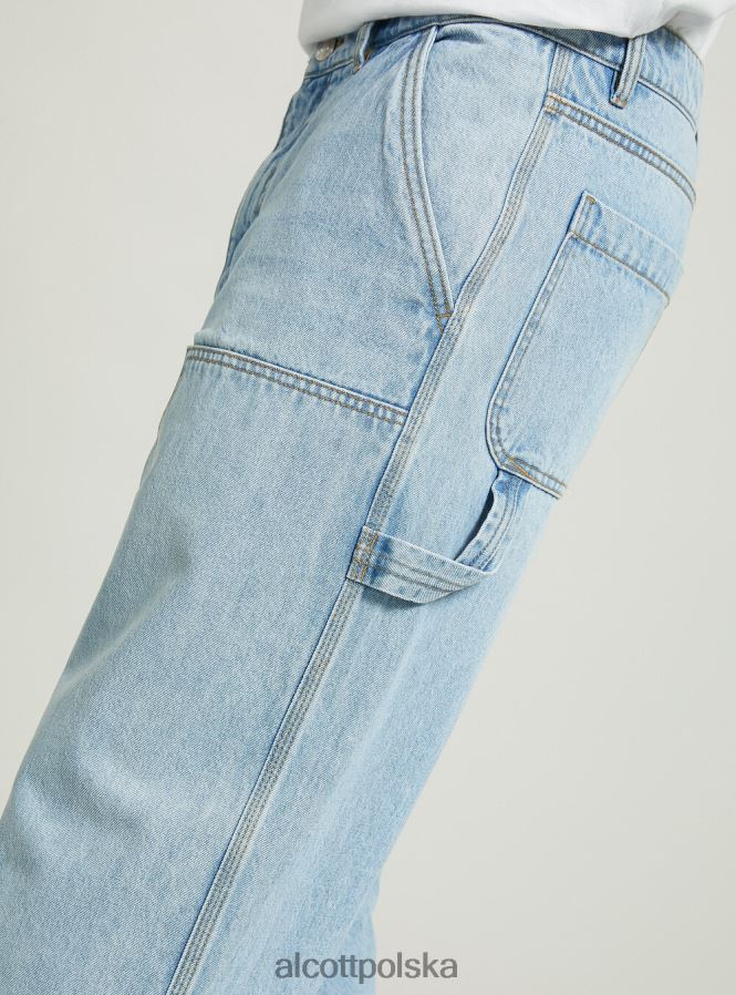 odzież Alcott stolarz dżinsów d006 lazur mężczyźni 2TXFF6696