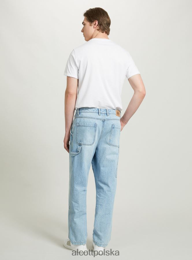 odzież Alcott stolarz dżinsów d006 lazur mężczyźni 2TXFF6696