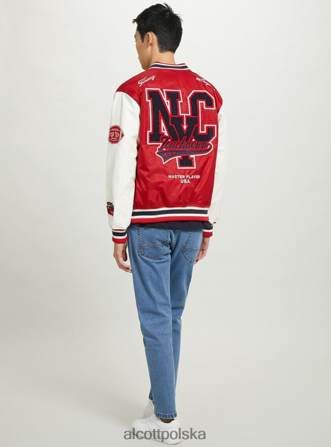 odzież Alcott Uniwersalna kurtka bomber z naszywką ry1 królewski ciemny mężczyźni 2TXFF6864