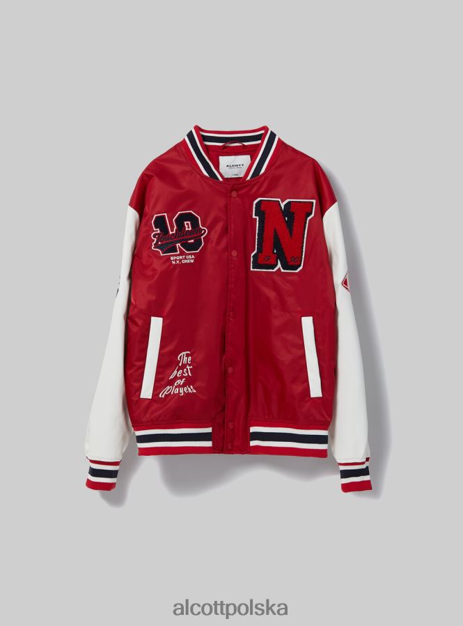 odzież Alcott Uniwersalna kurtka bomber z naszywką ry1 królewski ciemny mężczyźni 2TXFF6864