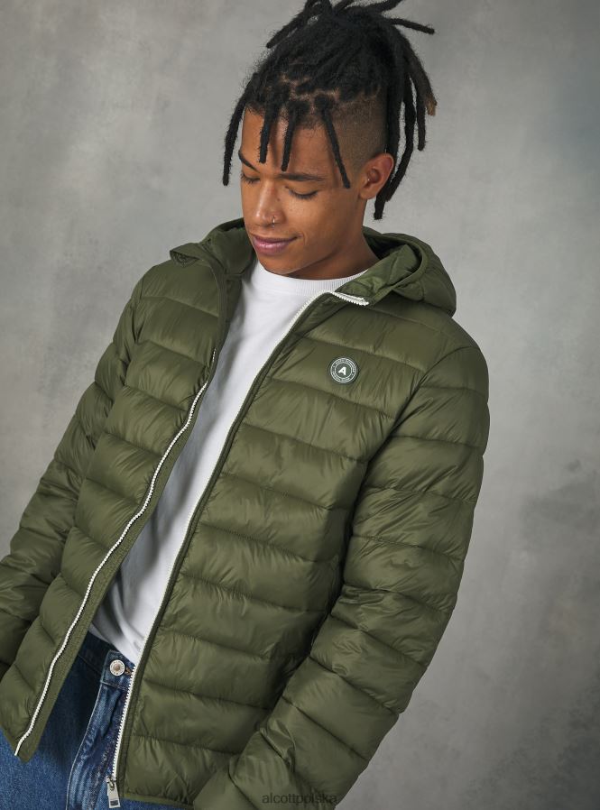 odzież Alcott giubbotto basic con imbottitura reciclabile czarny bk1 mężczyźni 2TXFF61128