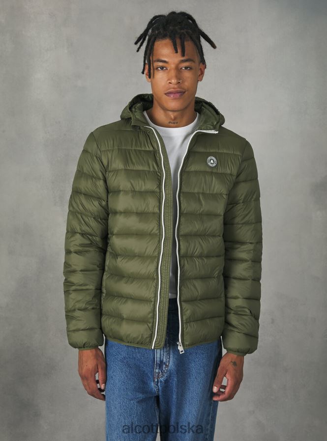 odzież Alcott giubbotto basic con imbottitura reciclabile czarny bk1 mężczyźni 2TXFF61128