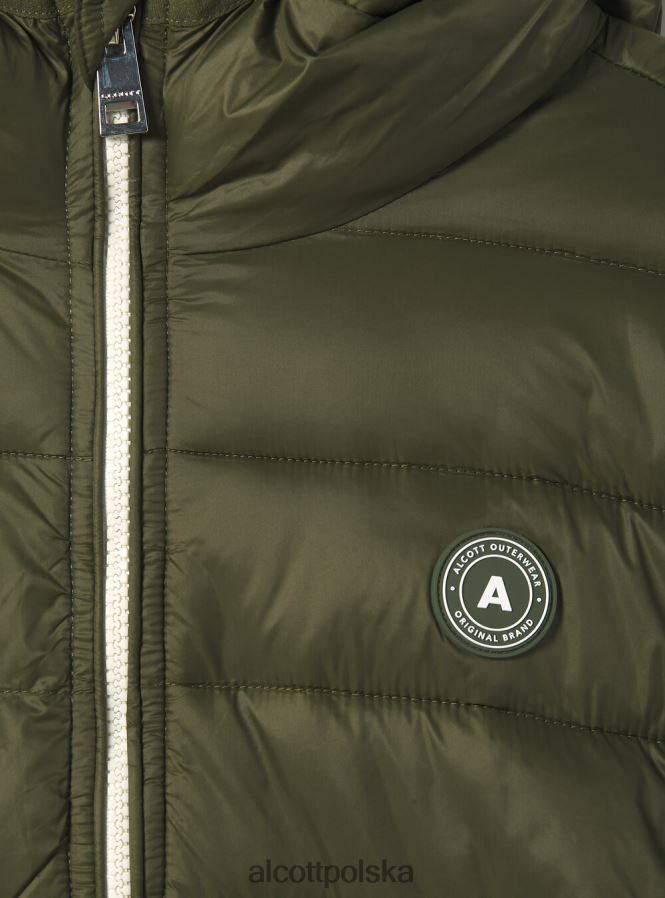 odzież Alcott giubbotto basic con imbottitura reciclabile czarny bk1 mężczyźni 2TXFF61128