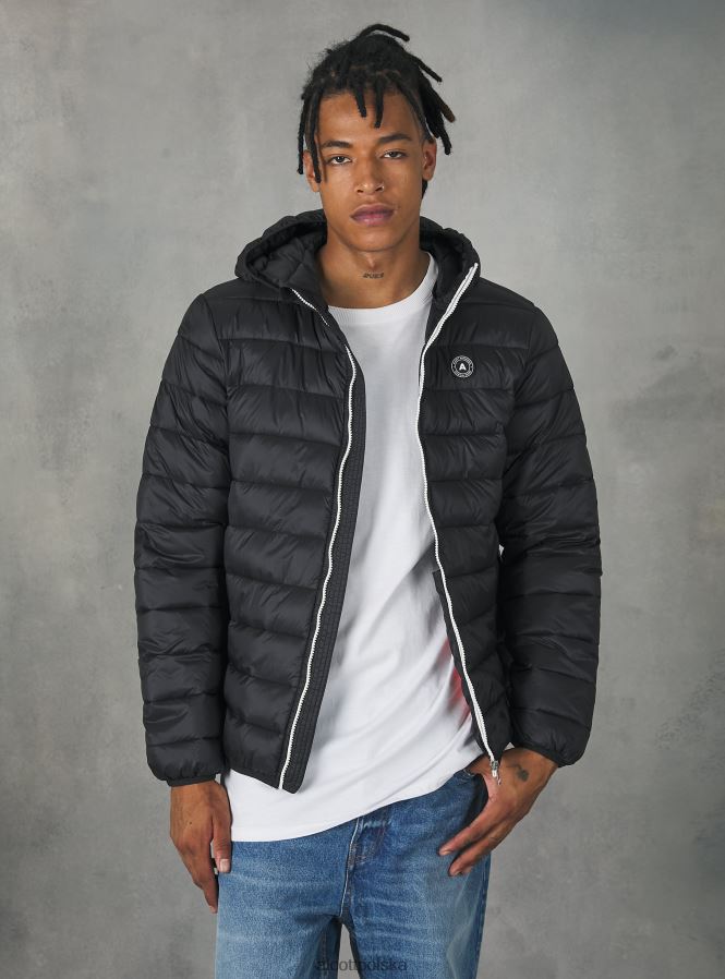 odzież Alcott giubbotto basic con imbottitura reciclabile czarny bk1 mężczyźni 2TXFF61158