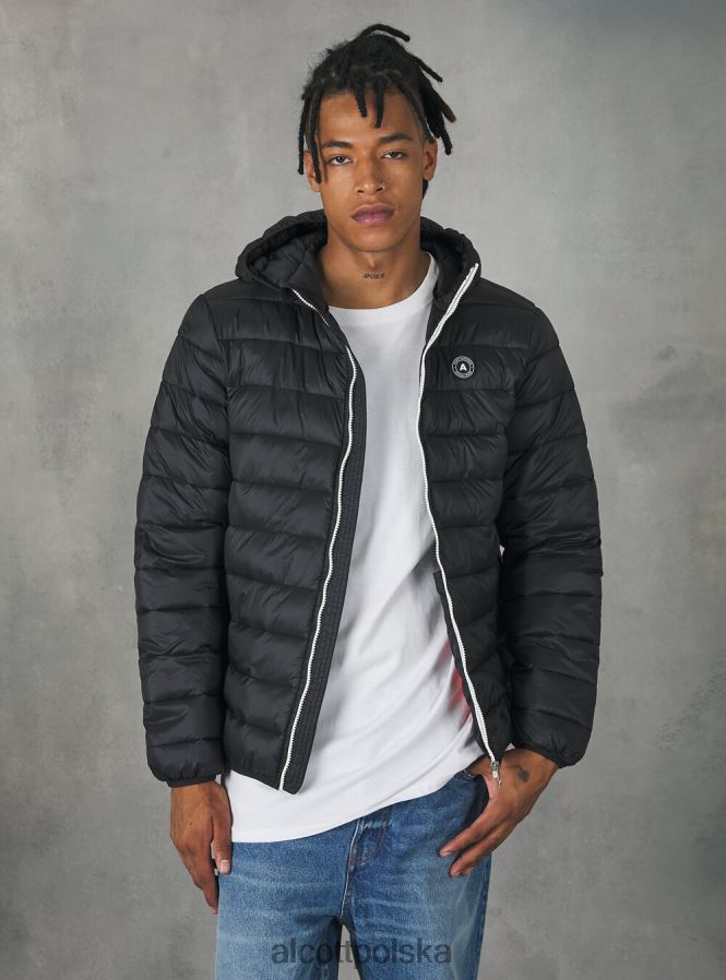 odzież Alcott giubbotto basic con imbottitura reciclabile czarny bk1 mężczyźni 2TXFF61158