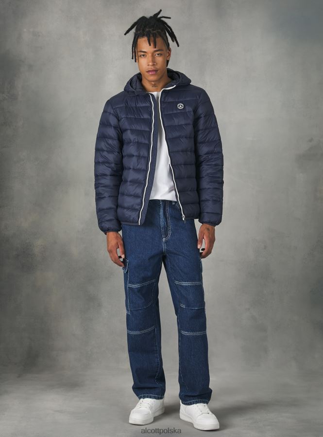 odzież Alcott giubbotto basic con imbottitura reciclabile czarny bk1 mężczyźni 2TXFF6883