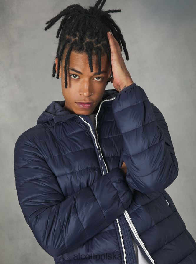 odzież Alcott giubbotto basic con imbottitura reciclabile czarny bk1 mężczyźni 2TXFF6883