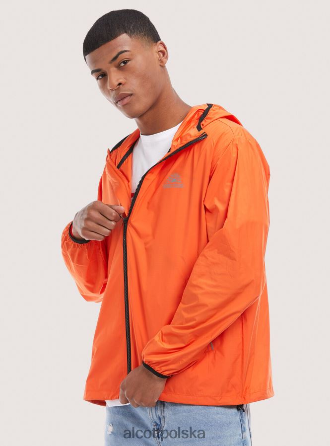 odzież Alcott lekka wiatroszczelna kurtka c837 żółty mężczyźni 2TXFF61040