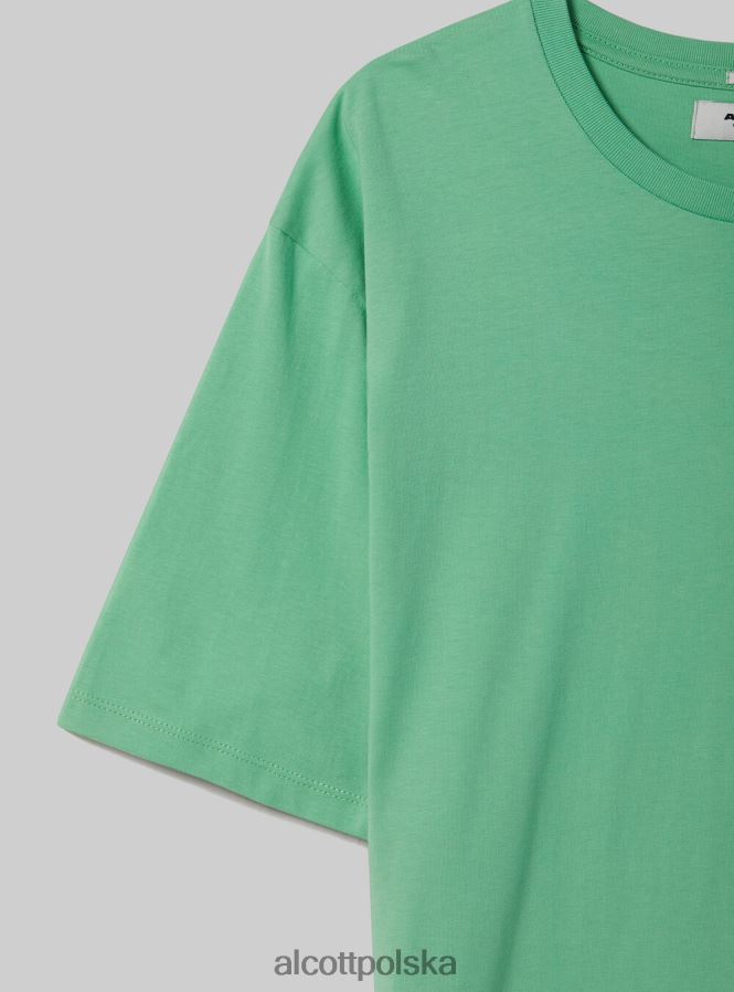 odzież Alcott bawełniana koszulka z okrągłym dekoltem bk1 czarny mężczyźni 2TXFF61147