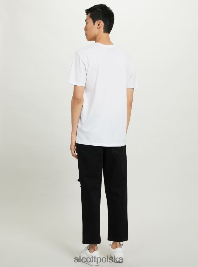 odzież Alcott koszulka z motywem Rolling Stones bk1 czarny mężczyźni 2TXFF61030