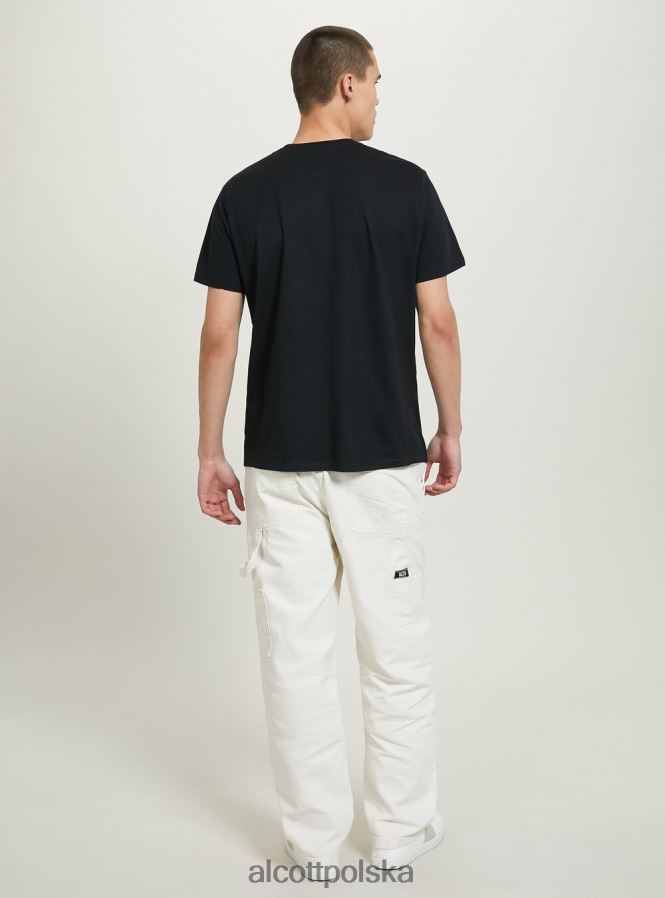 odzież Alcott koszulka ze smoczą kulą bk1 czarny mężczyźni 2TXFF6693