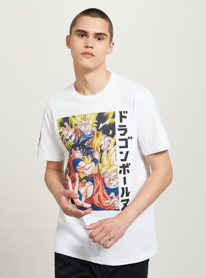 odzież Alcott koszulka ze smoczą kulą w3 biały mężczyźni 2TXFF6662