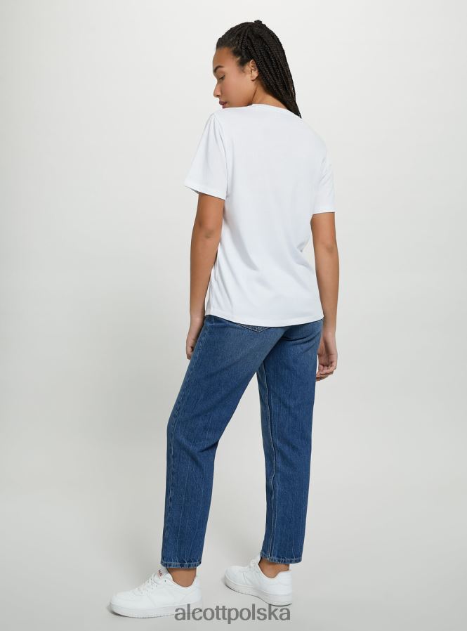 odzież Alcott oficjalna koszulka średni piasek sa2 mężczyźni 2TXFF6386