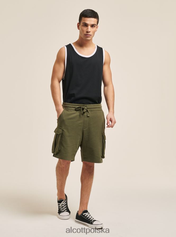 odzież Alcott ładunek z Bermudów czarny mężczyźni 2TXFF61073