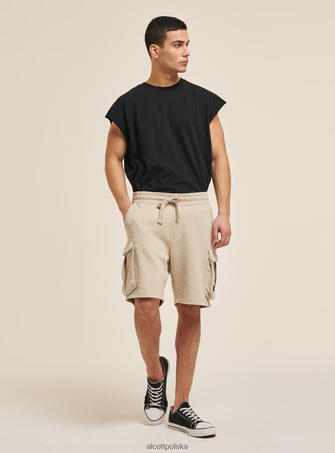 odzież Alcott ładunek z Bermudów czarny mężczyźni 2TXFF6898