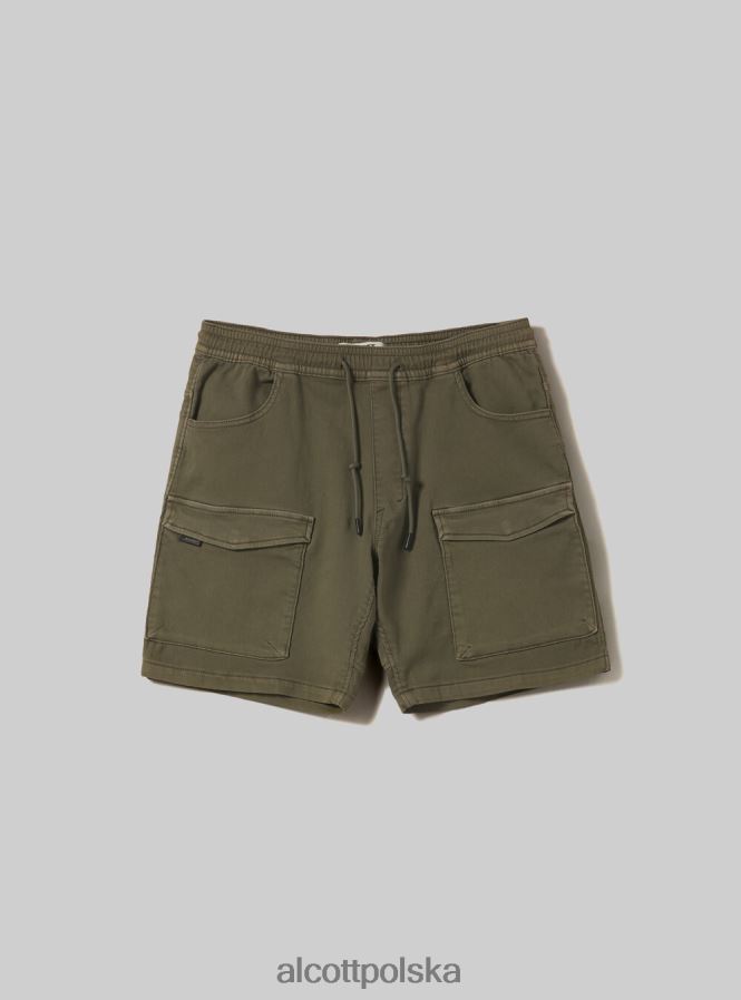 odzież Alcott bawełniane bermudy typu cargo sa3 światło piaskowe mężczyźni 2TXFF6603