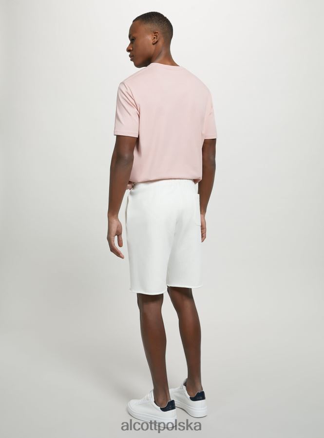 odzież Alcott bawełniane bermudy typu jogger bk1 czarny mężczyźni 2TXFF6779