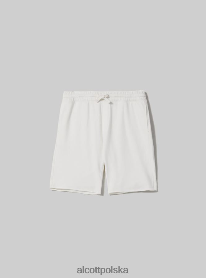 odzież Alcott bawełniane bermudy typu jogger bk1 czarny mężczyźni 2TXFF6779