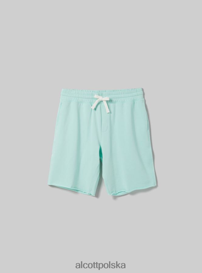 odzież Alcott bawełniane bermudy typu jogger bk1 czarny mężczyźni 2TXFF6835