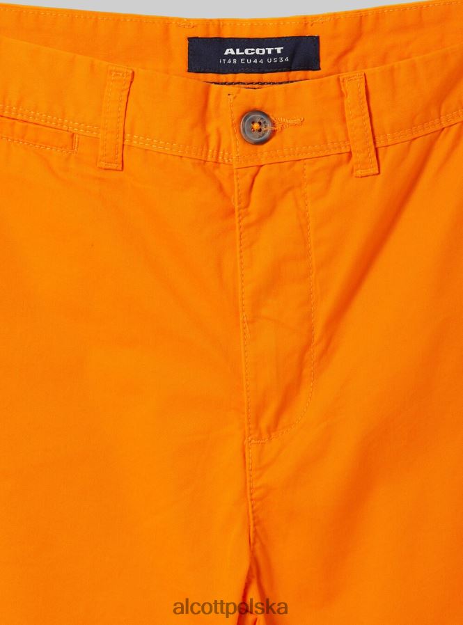 odzież Alcott gładkie bermudy z diagonalu czarny mężczyźni 2TXFF6764