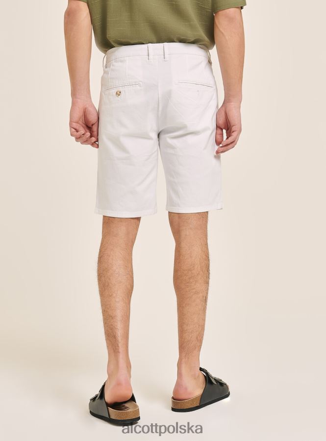 odzież Alcott gładkie bermudy z diagonalu niebieska marynarka wojenna mężczyźni 2TXFF61064