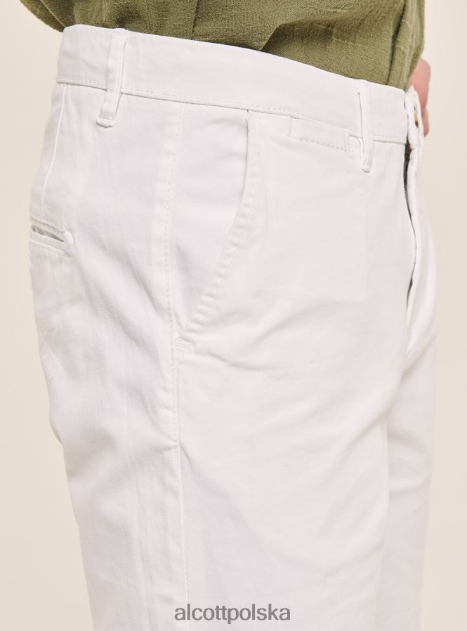 odzież Alcott gładkie bermudy z diagonalu niebieska marynarka wojenna mężczyźni 2TXFF61064