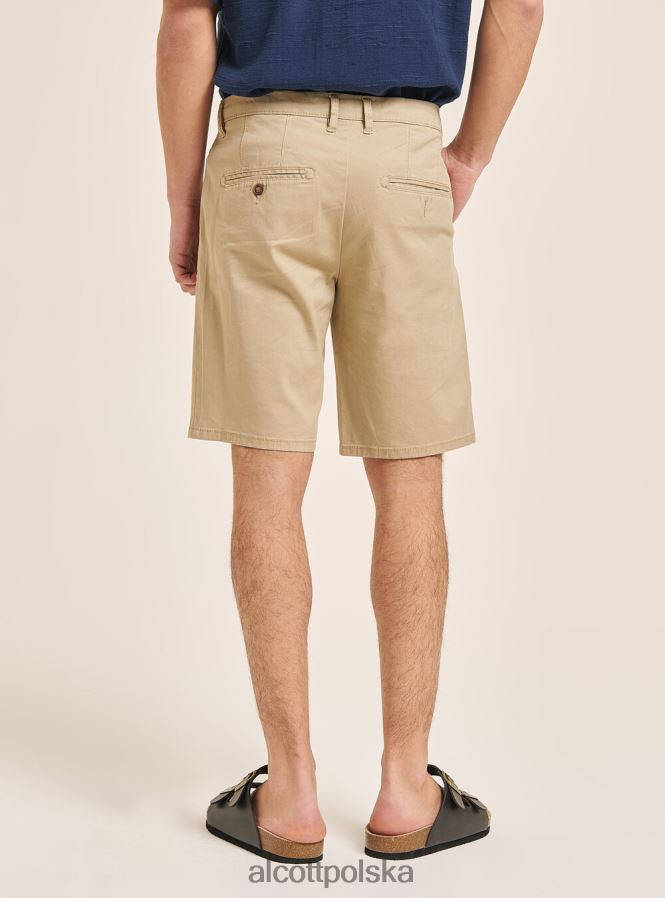 odzież Alcott gładkie bermudy z diagonalu niebieska marynarka wojenna mężczyźni 2TXFF6610