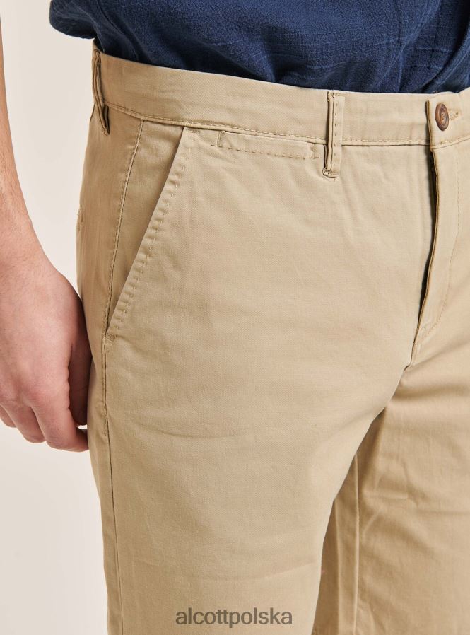 odzież Alcott gładkie bermudy z diagonalu niebieska marynarka wojenna mężczyźni 2TXFF6610