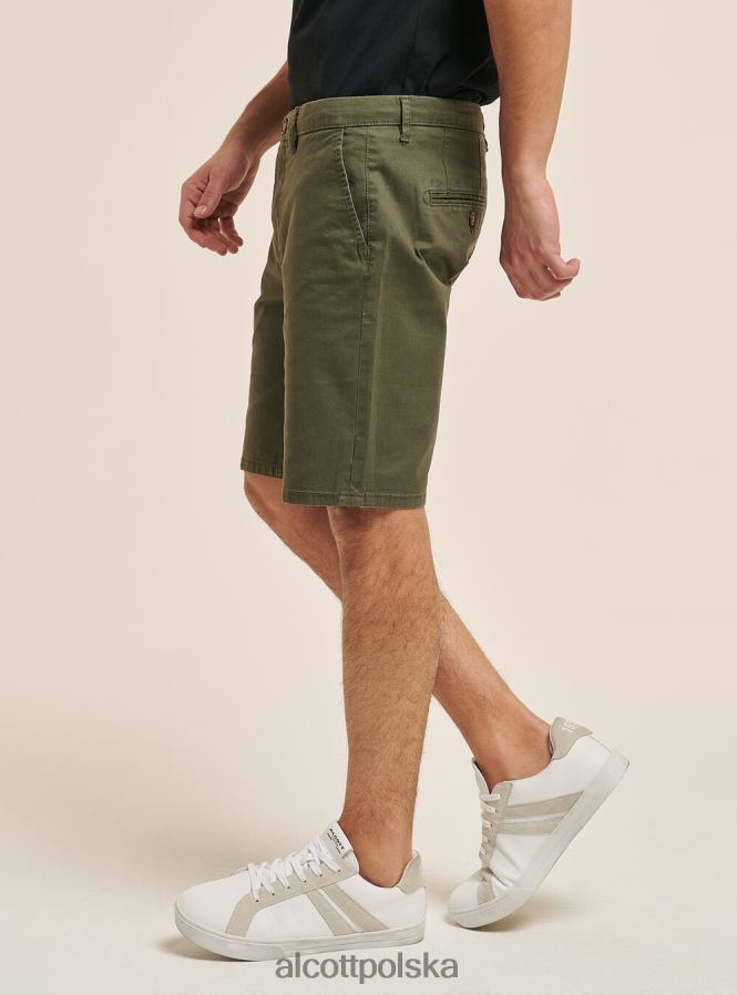 odzież Alcott gładkie bermudy z diagonalu niebieska marynarka wojenna mężczyźni 2TXFF6961