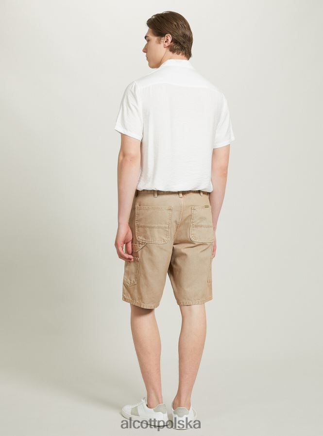 odzież Alcott stolarz z bermudów zielone światło gn3 mężczyźni 2TXFF6867