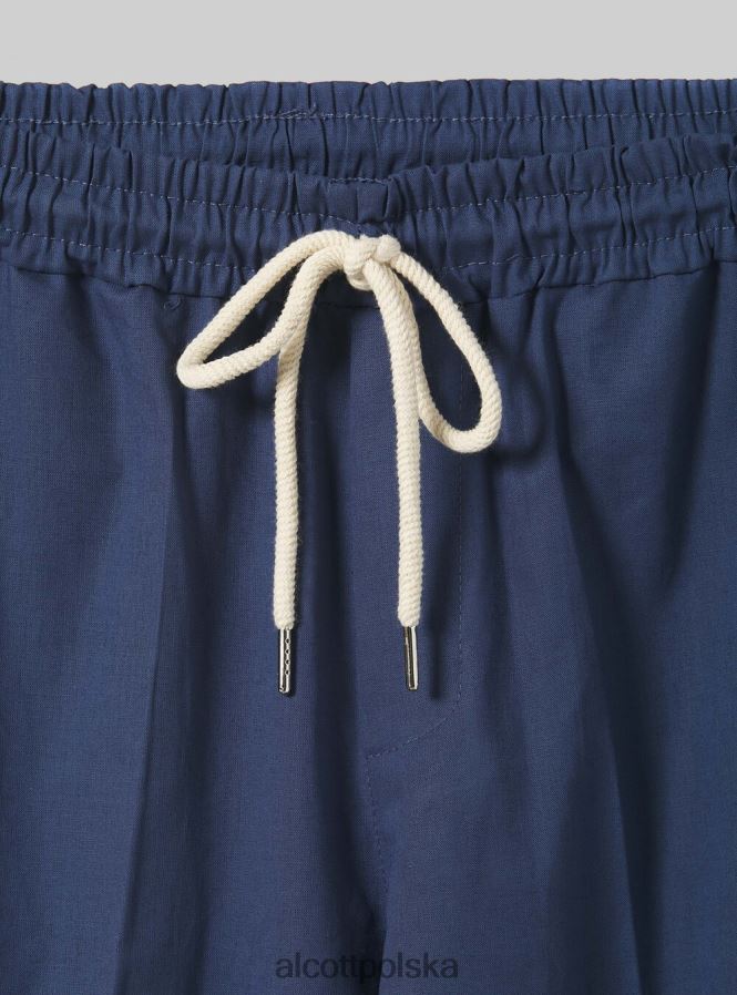 odzież Alcott Jogger pantaloni misto lino wh1 ecru mężczyźni 2TXFF6866