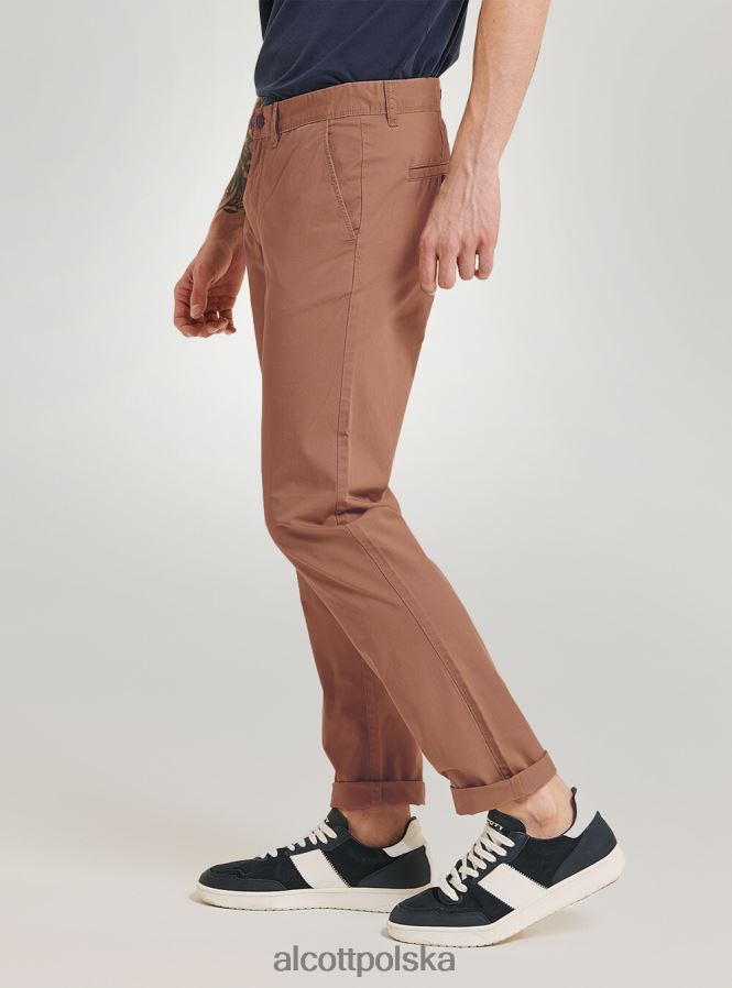odzież Alcott skośne chinosy c2222 granatowy mężczyźni 2TXFF61172