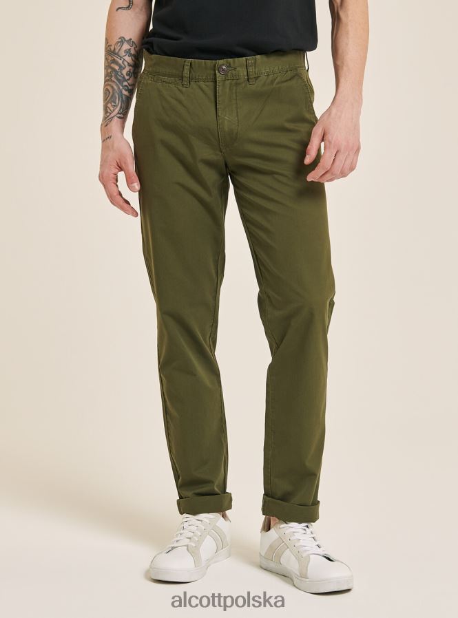 odzież Alcott skośne chinosy c2222 granatowy mężczyźni 2TXFF6881