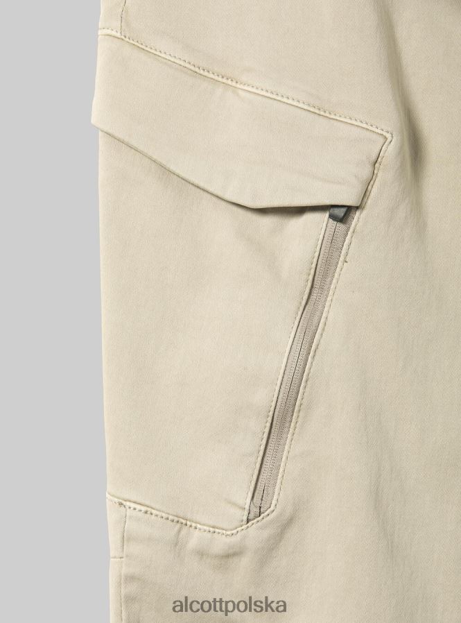 odzież Alcott spodnie typu jogger z dużymi kieszeniami bk1 czarny mężczyźni 2TXFF61058