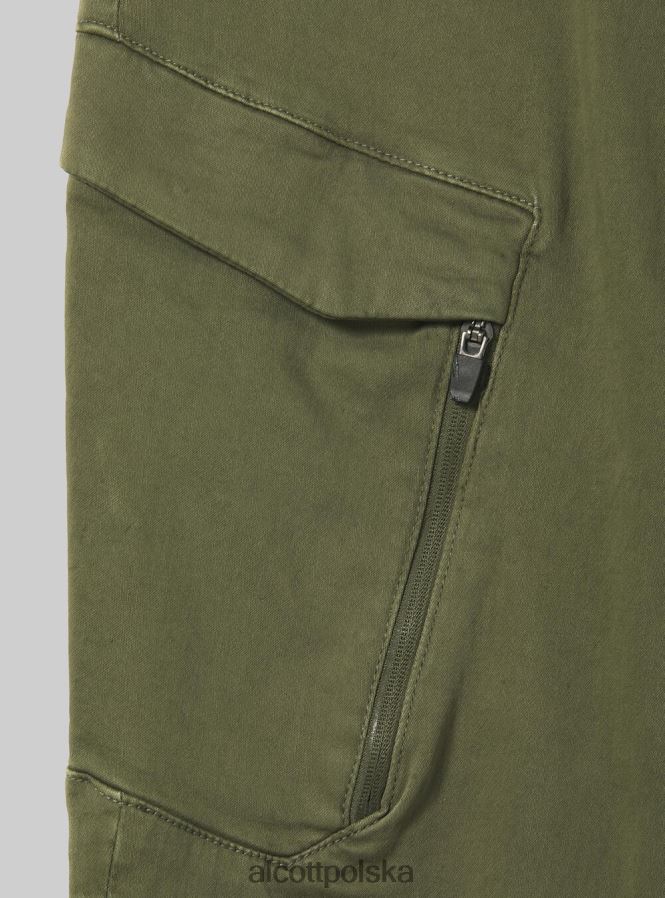 odzież Alcott spodnie typu jogger z dużymi kieszeniami bk1 czarny mężczyźni 2TXFF6817