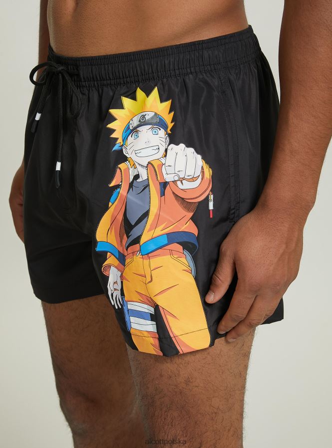 odzież Alcott kostium Naruto bk1 czarny mężczyźni 2TXFF6737