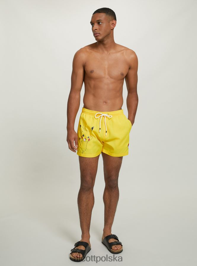 odzież Alcott kostium pokemona tak, żółty średni mężczyźni 2TXFF6908